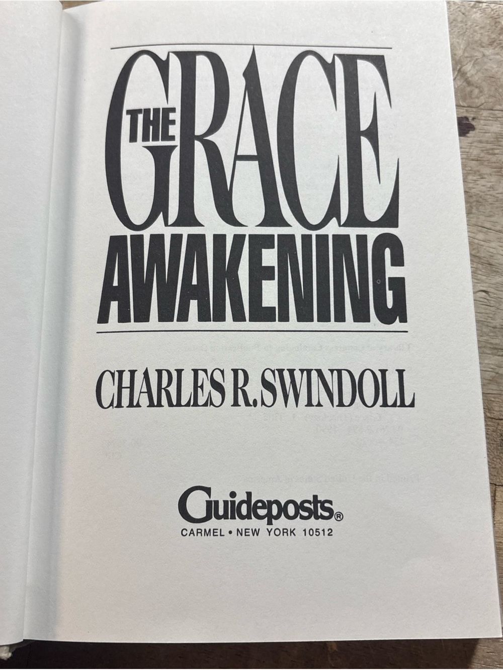 The Grace Awakening - 0849913233, Charles R Swindoll, hardcover